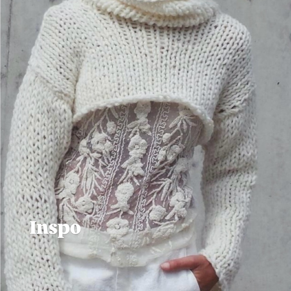 Zara Wool-Blend Dark Gray Sweater Size S - Picture 4 of 5